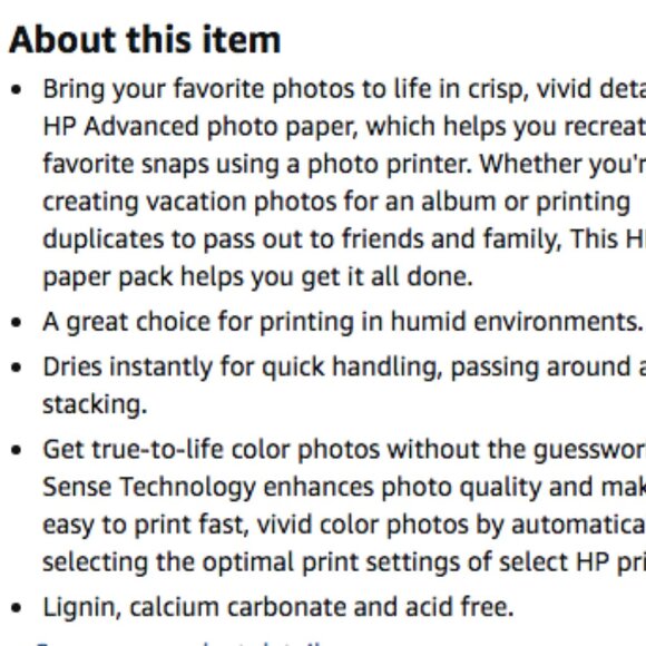 HP Photo Paper 4x6" Unopened - Picture 3 of 7